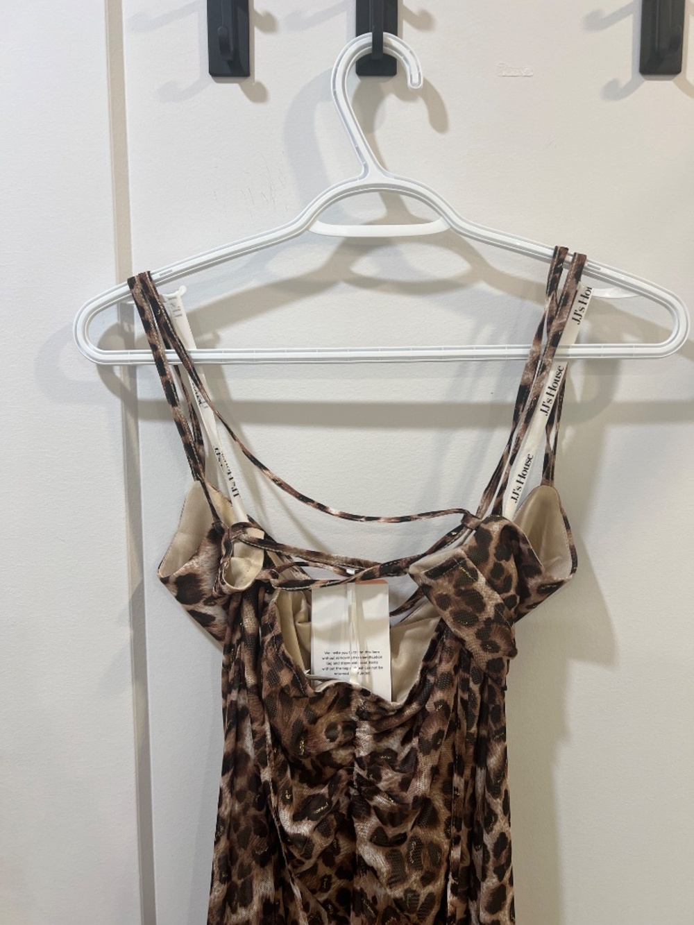 Maxi Leopard Print Dress (Size L) - Picture 7 of 10
